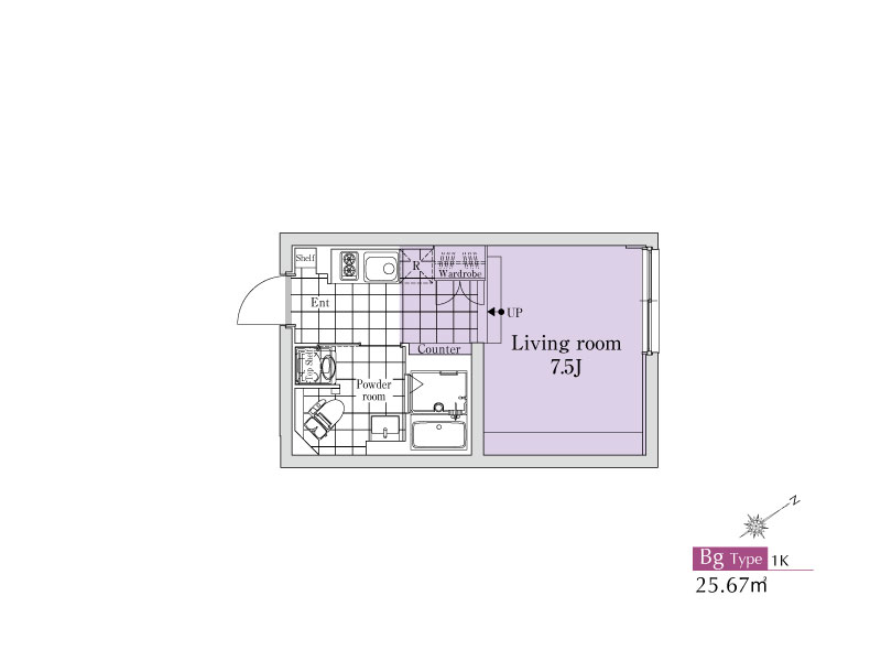 拡大間取り図