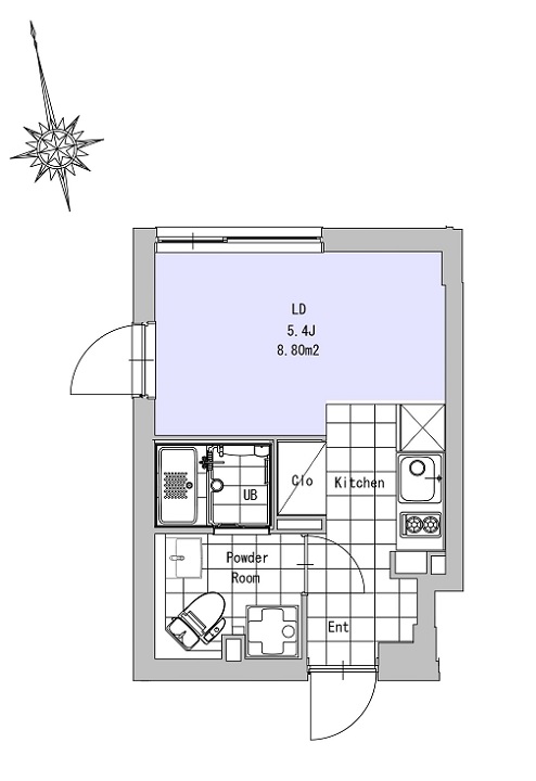 拡大間取り図