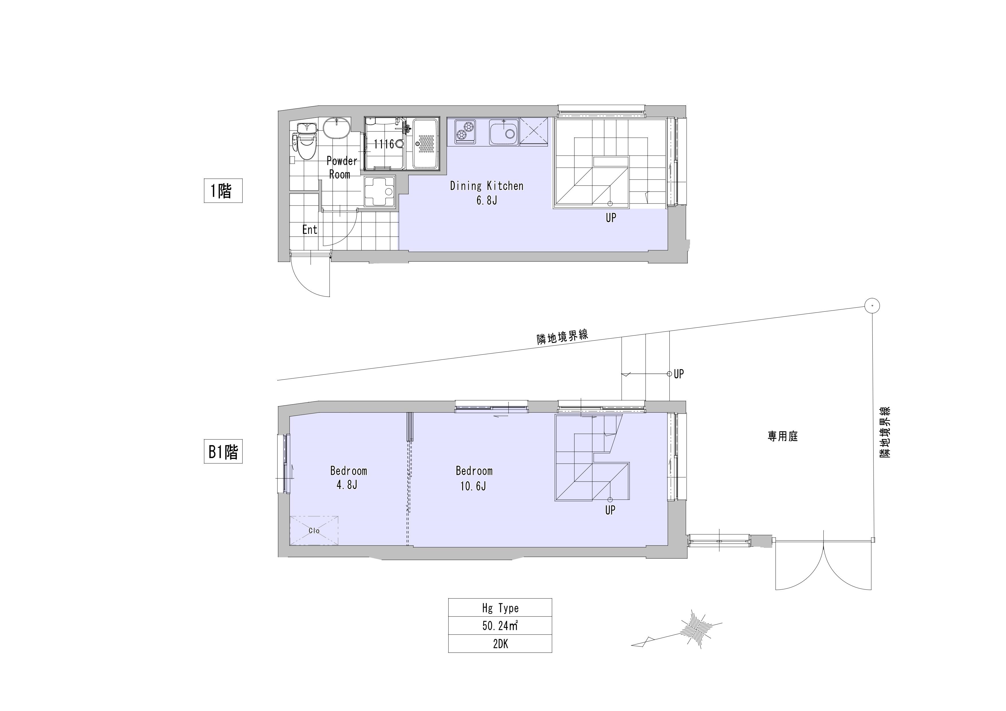 拡大間取り図