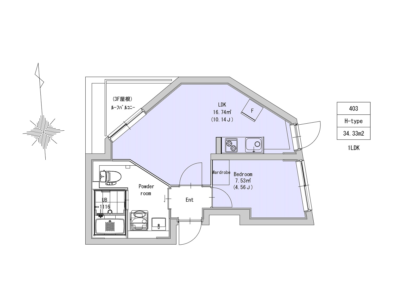 拡大間取り図