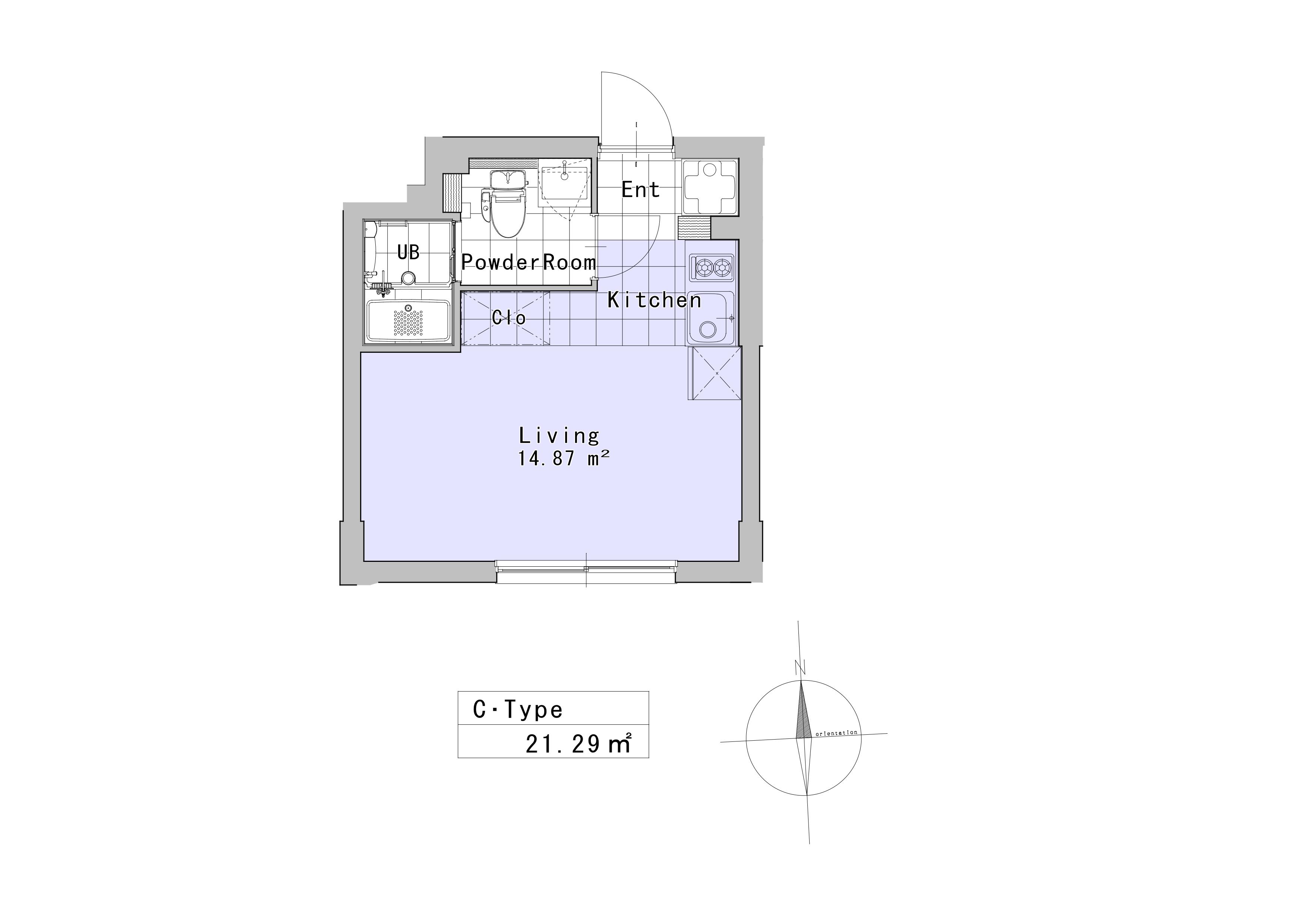 拡大間取り図