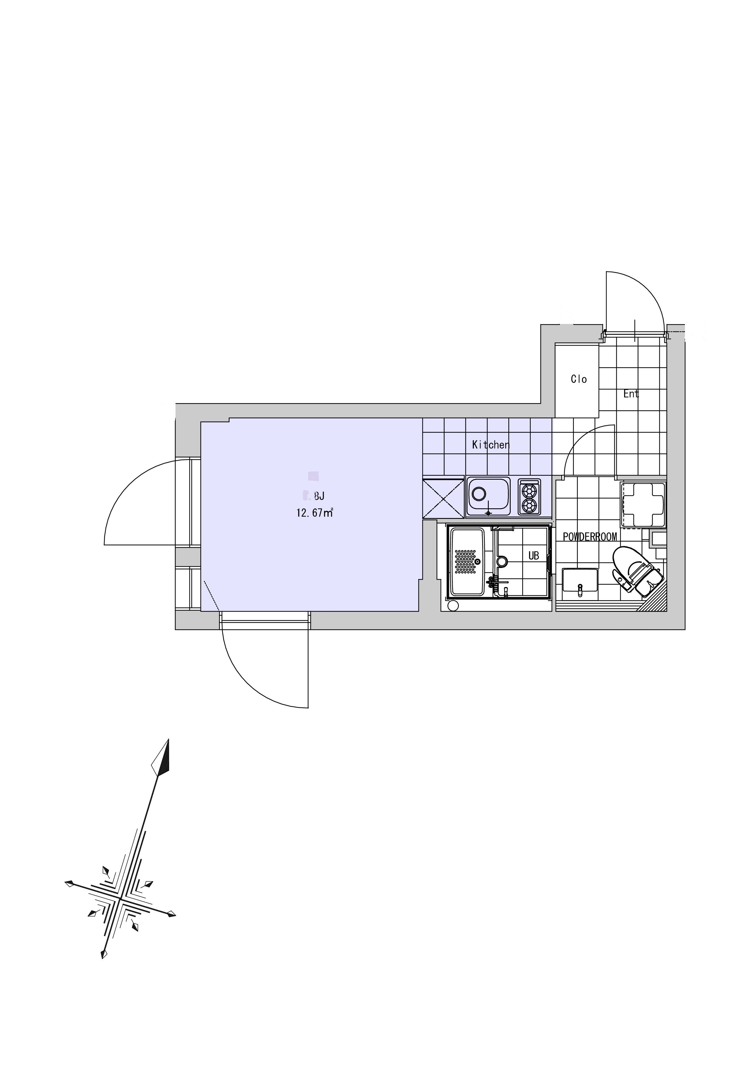 拡大間取り図
