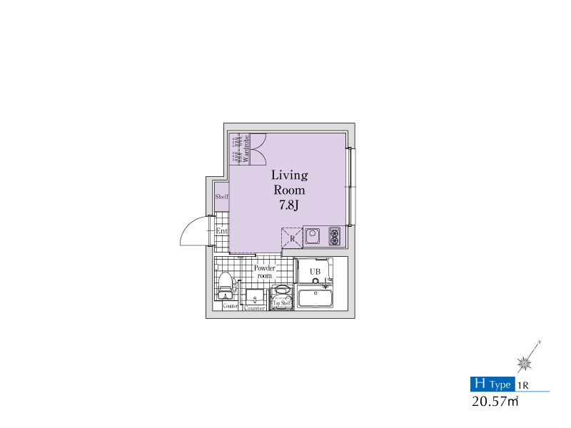 拡大間取り図